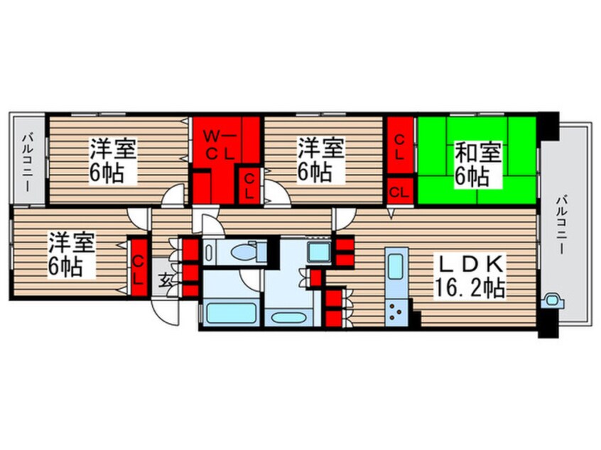 間取図 レジディア東松戸