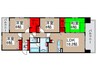 レジディア東松戸 4LDKの間取り