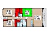 レジディア東松戸 3LDKの間取り