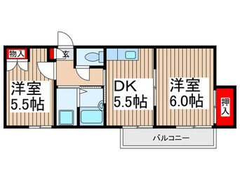 間取図 川越Ｍ・Ｓ