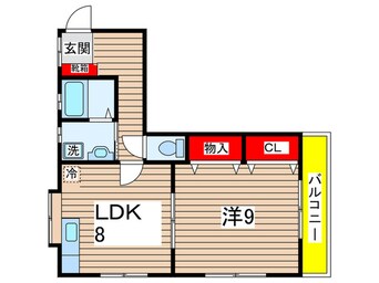 間取図 プランドールⅡ