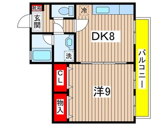 間取図 プランドールⅡ