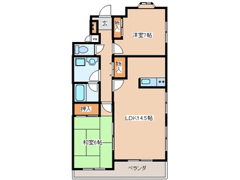 間取図 メゾン１２１７