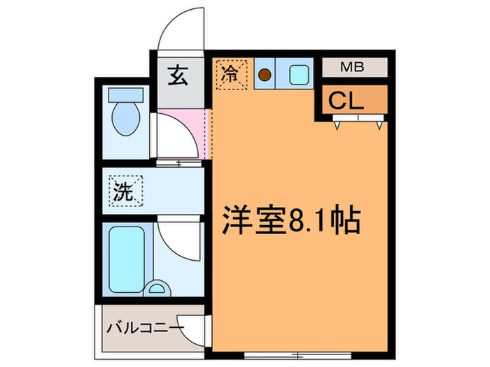 間取り図 テック西ヶ原