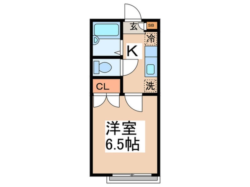 間取図 アビタ－レ中央Ⅱ