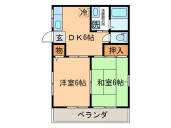 間取図 コ－ポルグラン