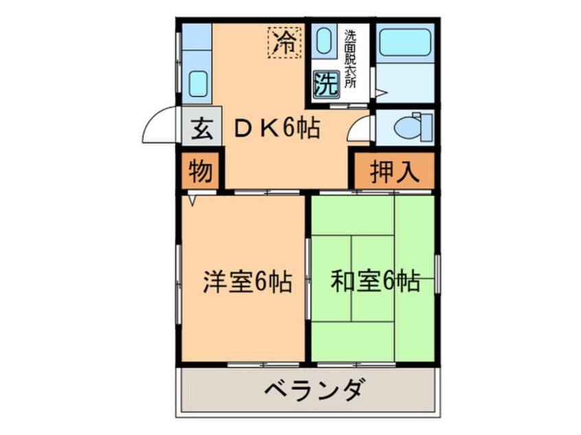 間取図 コ－ポルグラン
