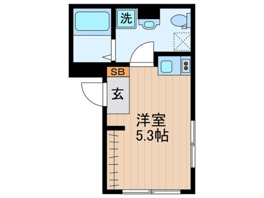 間取図 ＬｉｖｅＦｌａｔ蒲田