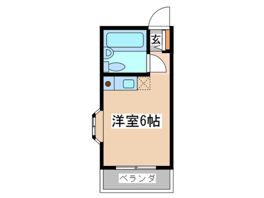 間取図 トシパレス宿河原