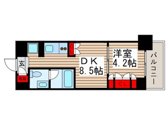 間取図 レジディア新御徒町