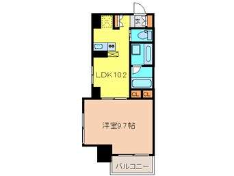 間取図 レジディア新御徒町
