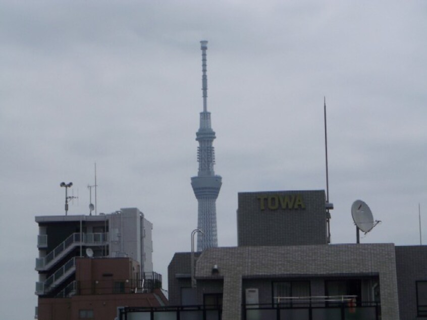 室内からの展望 レジディア新御徒町