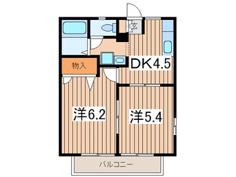 間取図 エクレ－ル柳沢