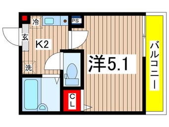 間取図 メルディア京王稲田堤