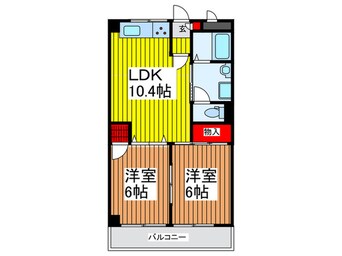 間取図 パラッツォ　フェリ－チェ