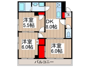 間取図 ユ－ネックスハイム