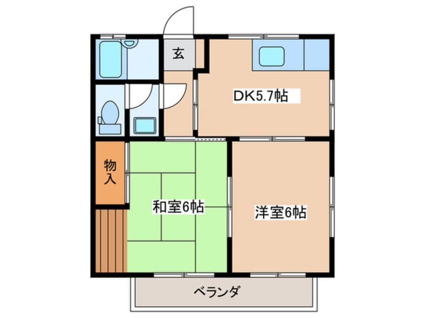 間取図 サンテラス湘南