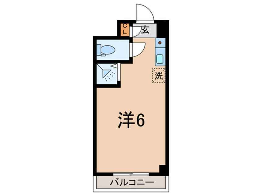 間取図 スカイコ－ポ田中