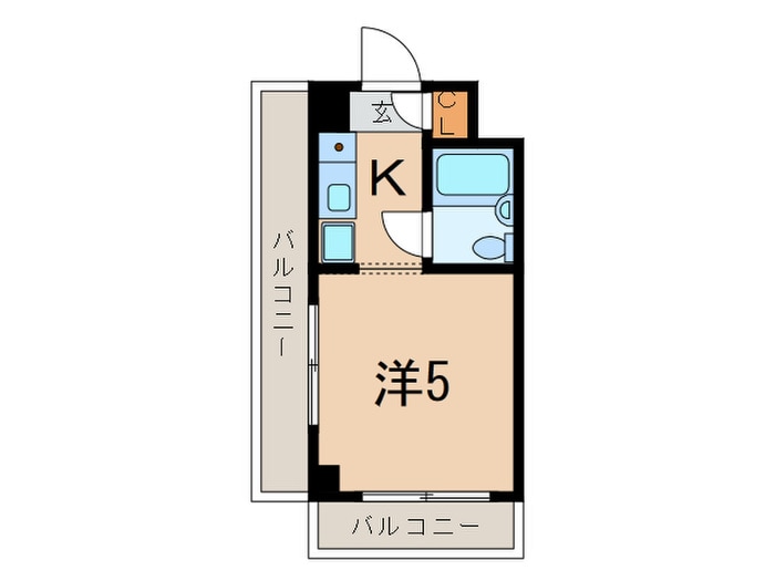 間取り図 スカイコ－ポ田中