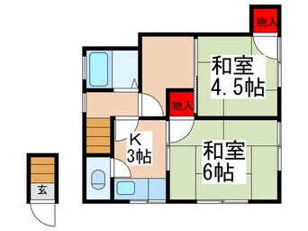 間取図 勝木荘