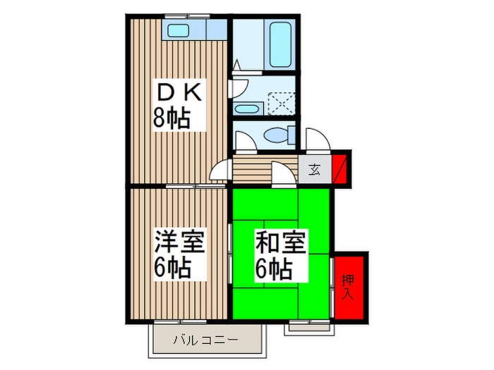 間取り図 ムーンシャイン参番館
