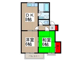 間取図 ムーンシャイン参番館