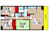 ルーチェ緑が丘 3LDKの間取り