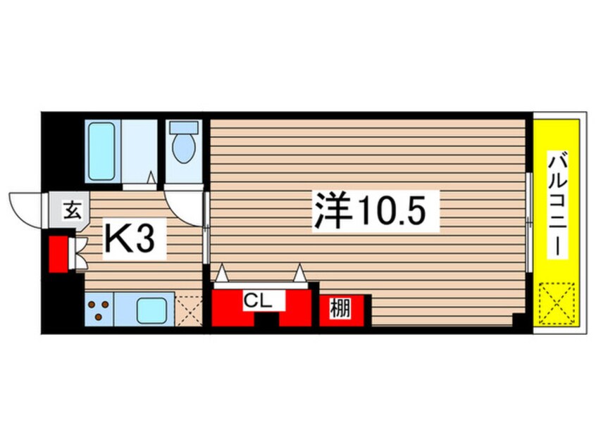 間取図 サンハイム井田