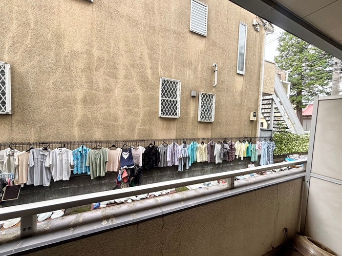 室内からの展望 サンハイム井田