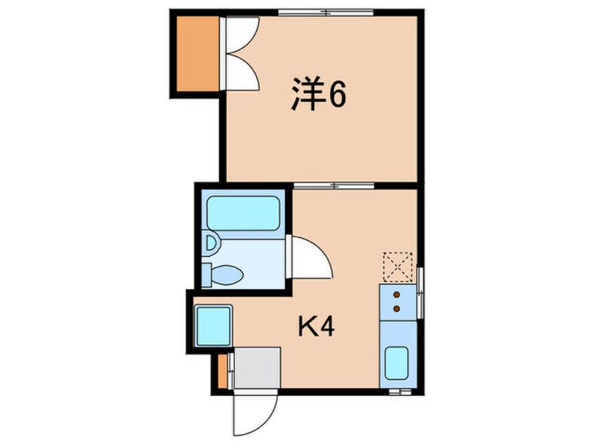 間取図 フラッツ学芸大学