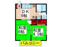 クリエイション樹林の間取図