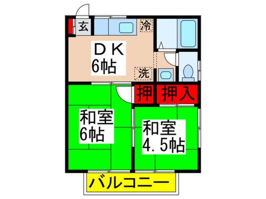 間取図 クリエイション樹林