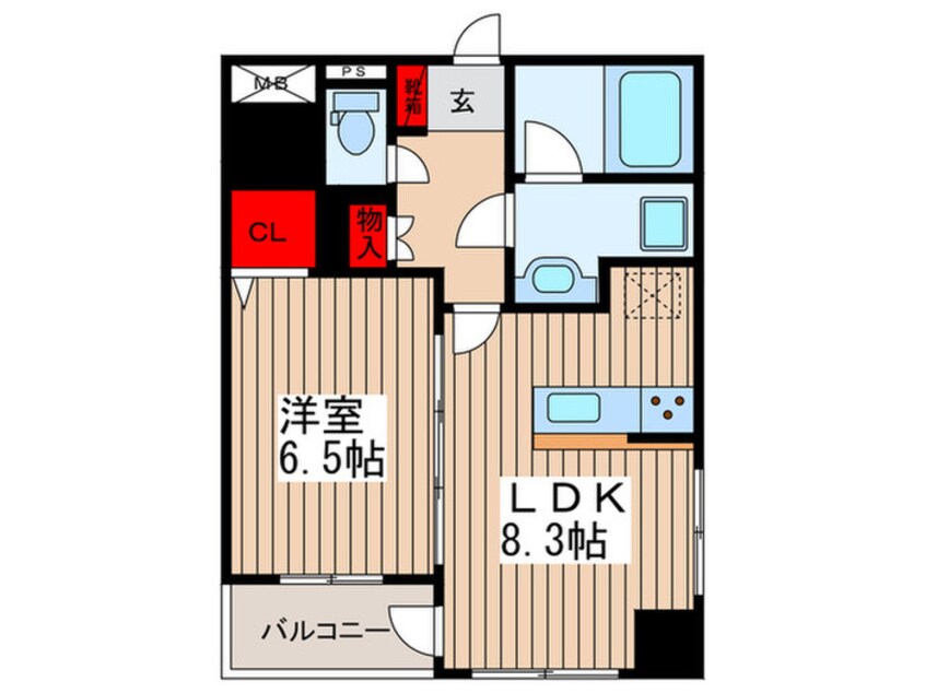 間取図 ボナ－ルＴ