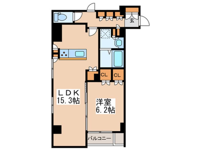 間取図 ヴァロータ氷川台