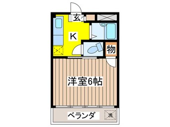 間取図 第１ハイツ小池