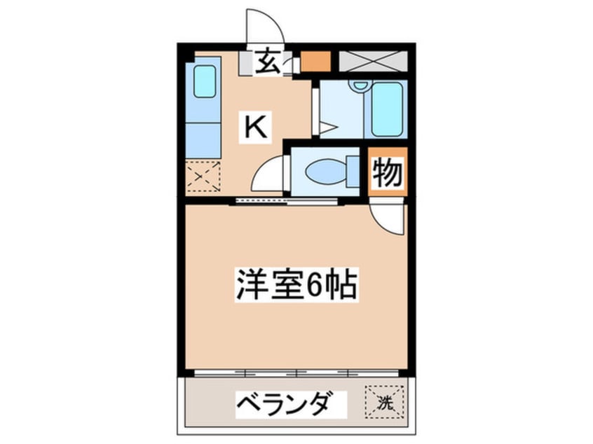 間取図 第１ハイツ小池