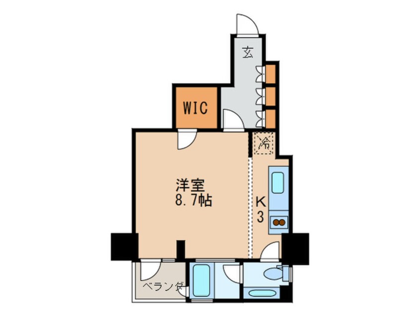 間取図 KDXレジデンス戸越