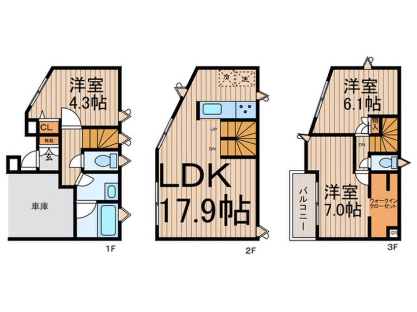 間取図 Kolet新小岩＃07