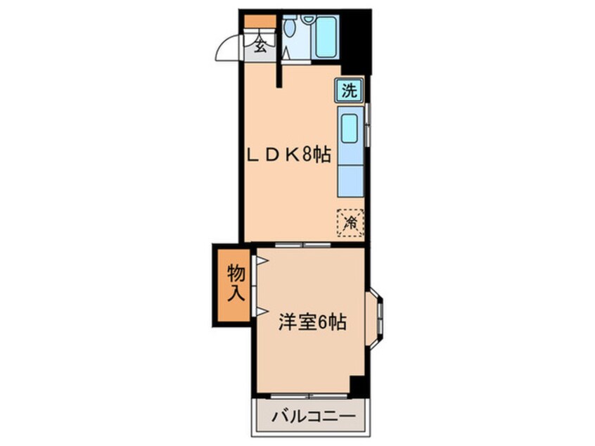 間取図 田辺マンション