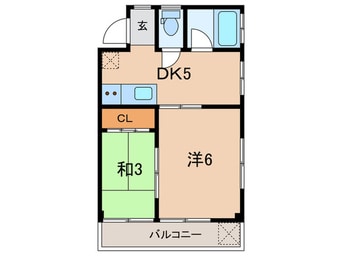 間取図 第二大羽ビル