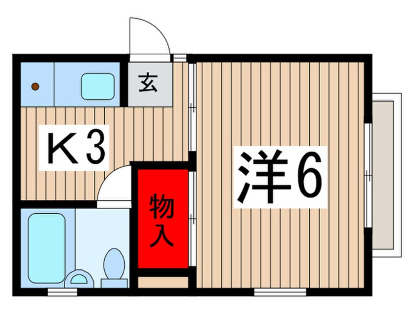 間取図 シャトレヴェ－ル