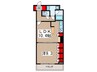 THE TOKYO TOWERS MID TOWER28Ｆ 1LDKの間取り
