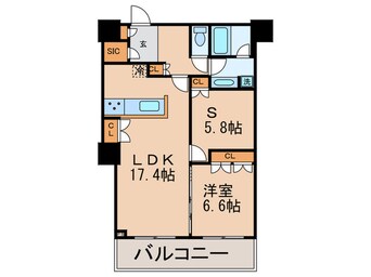 間取図 THE TOKYO TOWERS MID TOWER28Ｆ