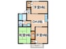 ＤＷＥＬＬ－ＡＺＵＳＡ 3DKの間取り