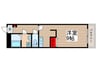 グランシャトー津田沼 1Rの間取り
