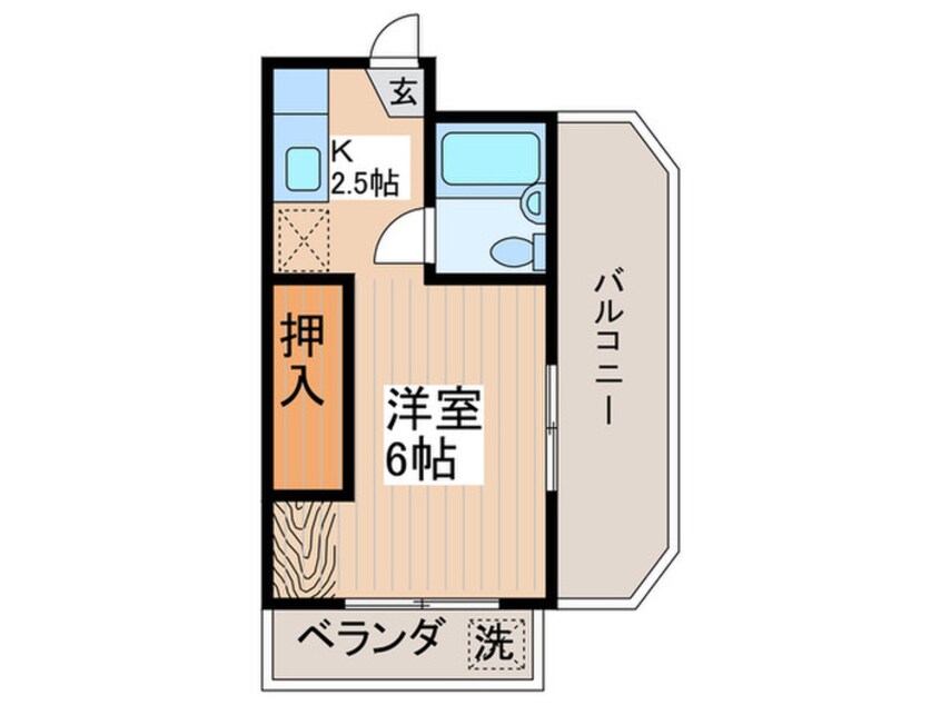 間取図 本二ヴィレッジ