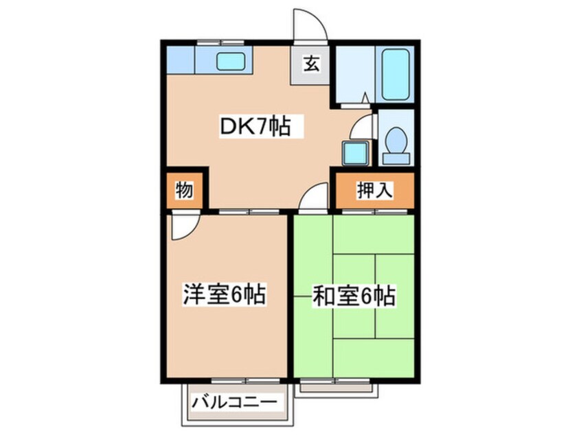 間取図 エクセレント１