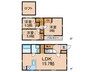 新宿区中井2丁目戸建 3LDKの間取り