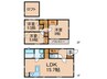 新宿区中井2丁目戸建 3LDKの間取り