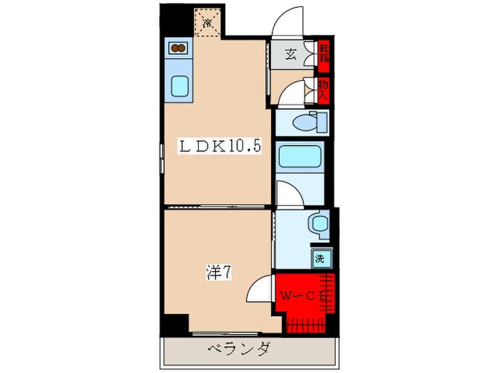 間取り図 パ－クアクシス板橋本町